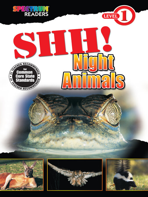 Title details for Shh! Night Animals by Katharine Kenah - Available